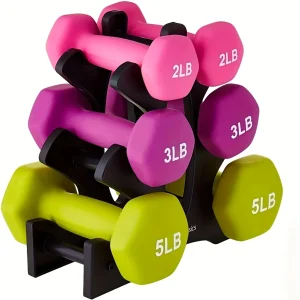 Sleek Strong 3pcs Dumbbell Set