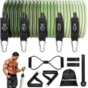 10~150LBS Resistance Band Set